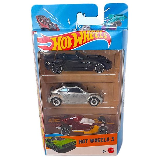 HW Autíčka sada 3ks