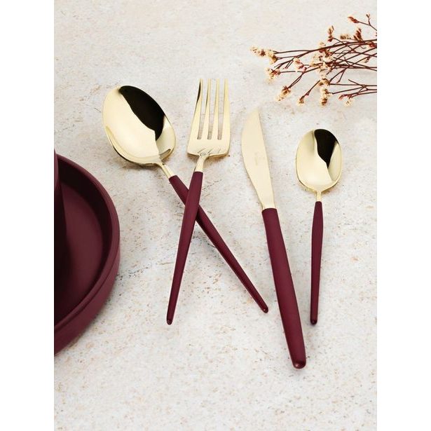 BERLINGERHAUS Sada příborů nerez 24 ks leštěná Burgundy - Champagne BH-3072