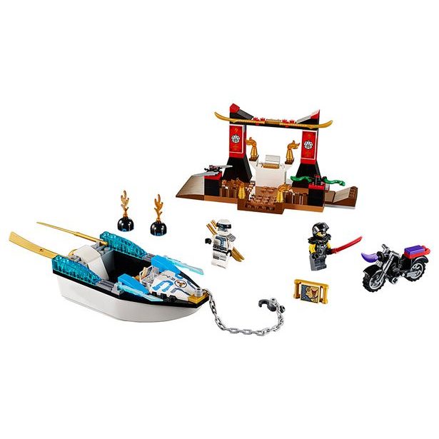 LEGO Juniors 10755 Prenasledovanie v Zaneovom nindža člne