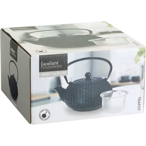 SIAKI HUISHOUD Konvice čajová litina 500 ml KO-C85000370