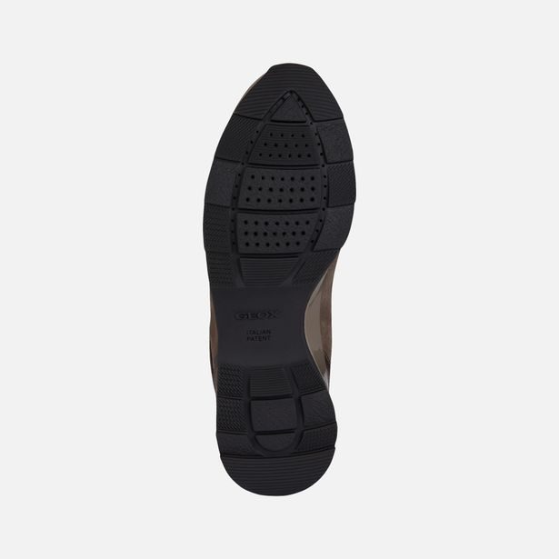 Hnědé dámské tenisky Geox New Aneko B ABX