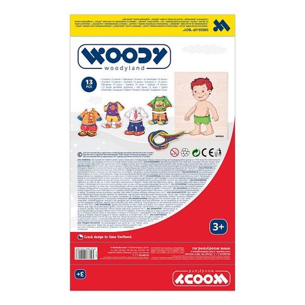 Šněrovací šatní skříň "Kluk"