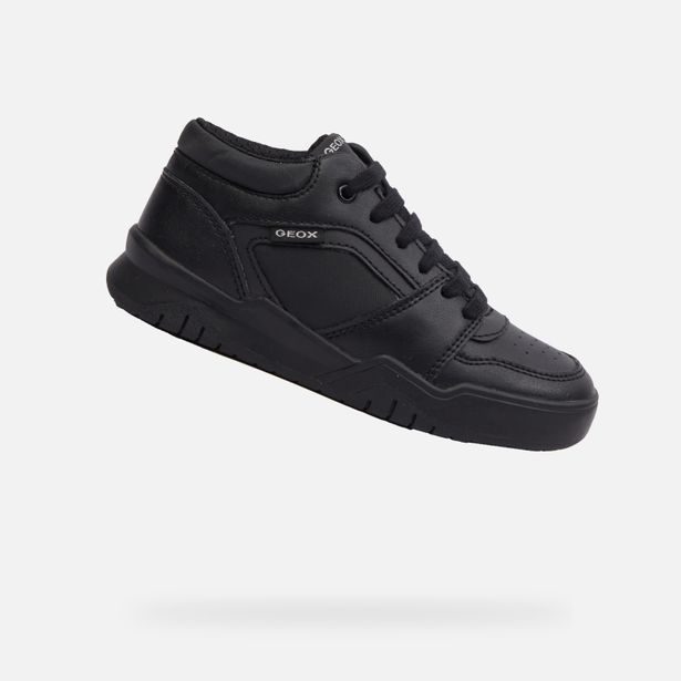 Černé chlapecké tenisky Geox Perth
