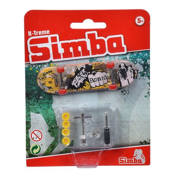 Prstový skateboard, 6 druhů