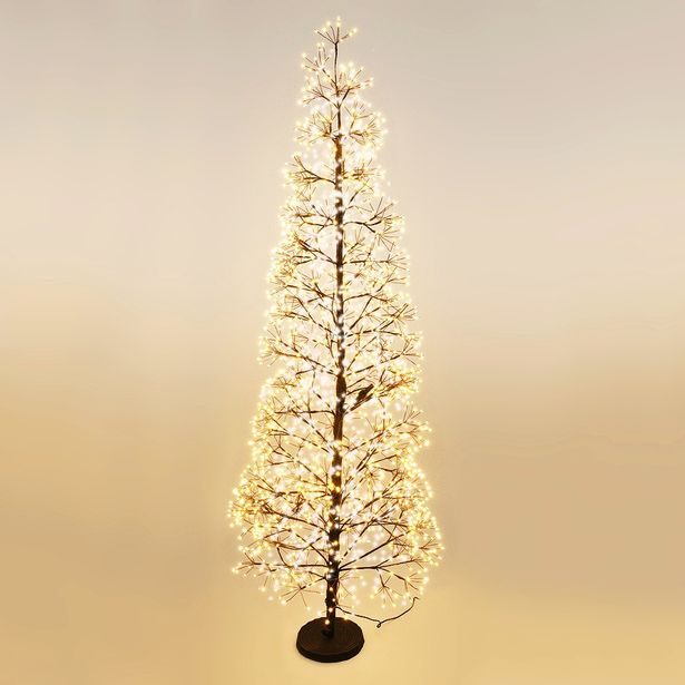 HOMESTYLING Dekorativní světelný stromek 1600 LED 150 cm KO-AX5390050