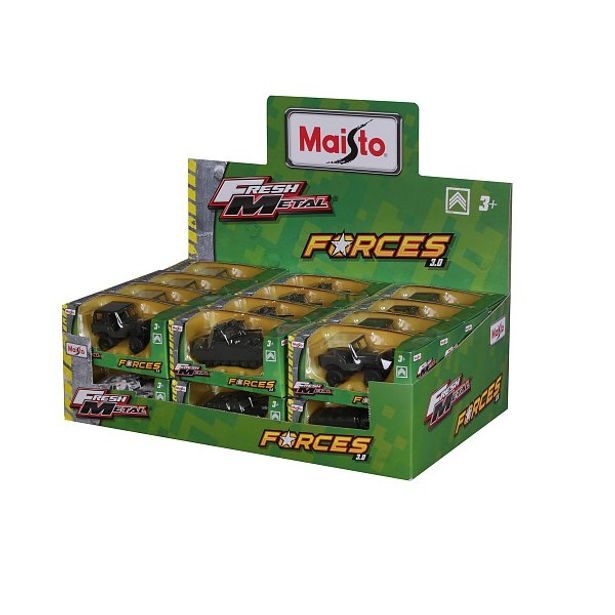 Maisto Maisto Display box - Fresh Metal Force 3, assort 24ks