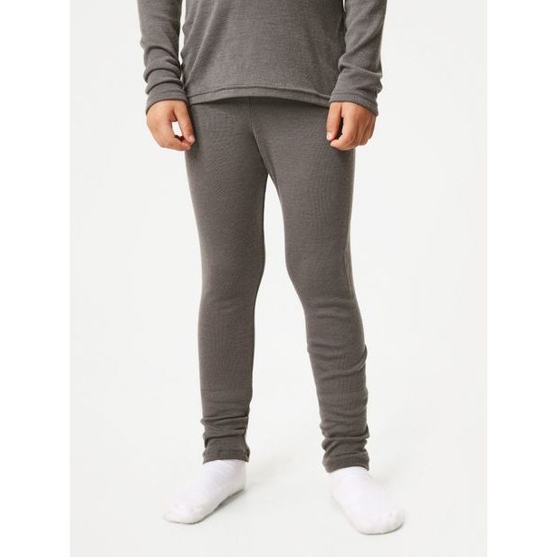 Unuo Dětské merino legíny, Hnědá