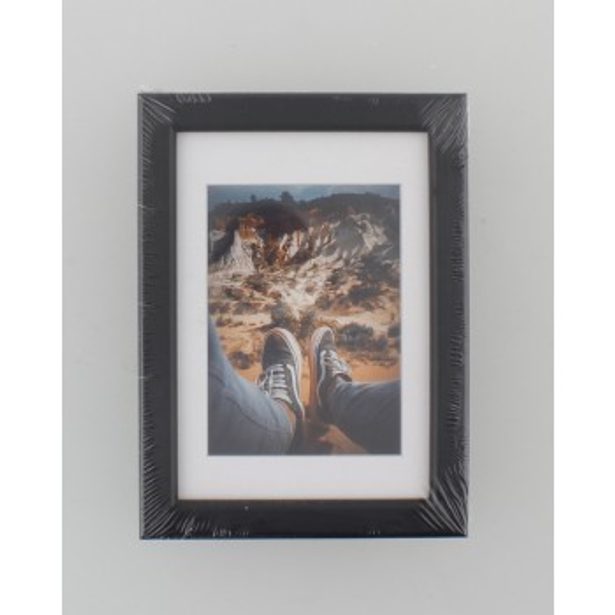 Hama rámeček dřevěný BELLA, černá, 10x15 cm