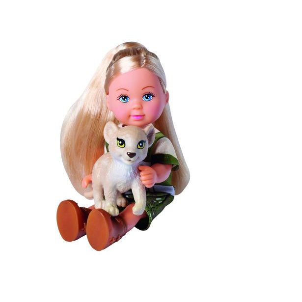 Panenka Evička Safari s autem