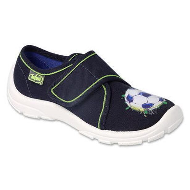 Dětská domácí obuv Befado - fotbal