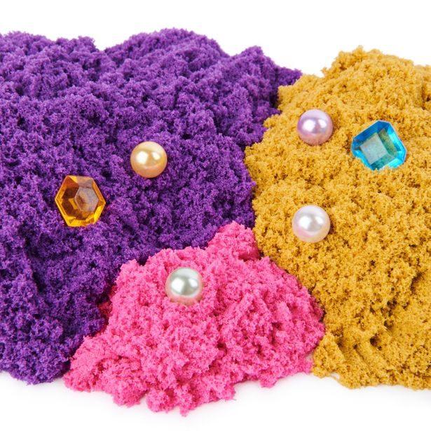 KINETIC SAND KORÁLOVÝ ÚTES VELKÁ HRACÍ SADA