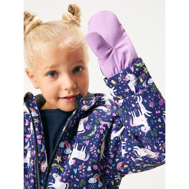 Unuo Dětské zimní rukavice Polar, Lila