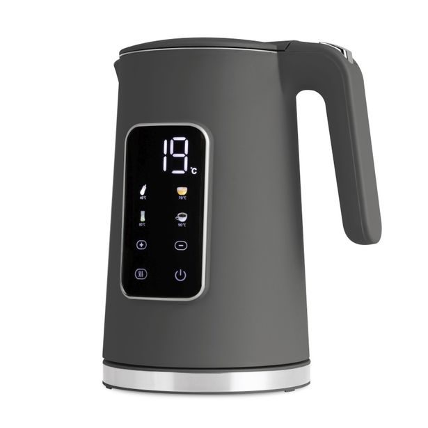 BERLINGERHAUS Rychlovarná konvice s regulací teploty digitální 1,7 l Antracit Collection BH-9737