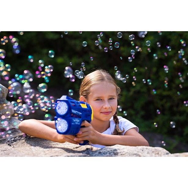 Plastica Bublifuky - Bubble blaster – světelné efekty, USB nabíjení, assort