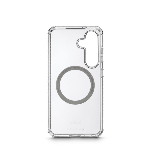 Hama Extreme Protect, kryt pro Samsung Galaxy S25, magnetický, D3O®, nežloutne, průhledný