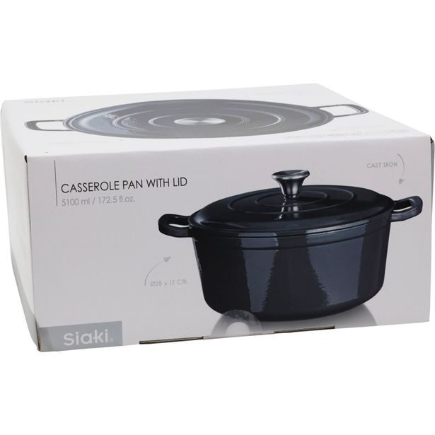 SIAKI HUISHOUD Pekáč litina 28 cm KO-C85000220