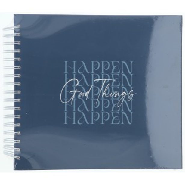 Hama album klasické spirálové Good Things HAPPEN 28x24 cm, 50 stran