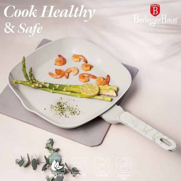 BERLINGERHAUS Sada pánví s titanovým povrchem 3 ks Sahara Marble Collection BH-8399