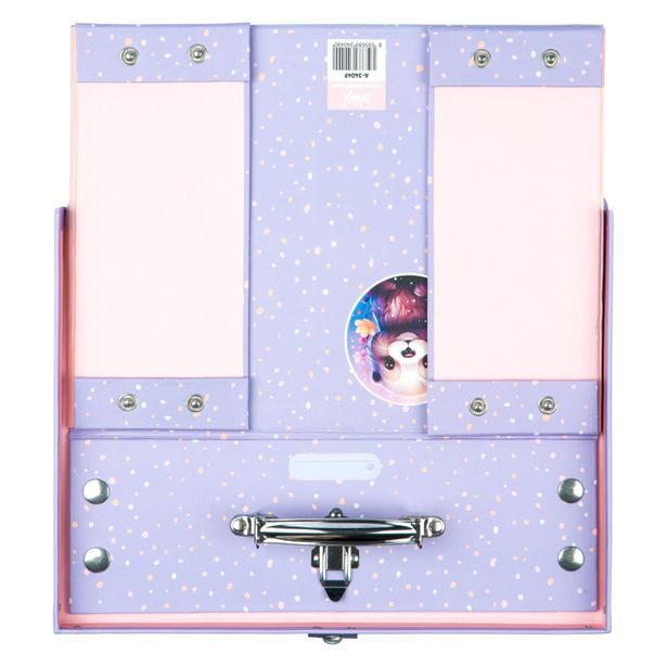 BAAGL Skládací školní kufřík Mazlíčci s kováním