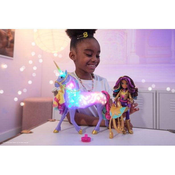 UNICORN ACADEMY SVĚTELNÝ JEDNOROŽEC WILDSTAR 24 CM