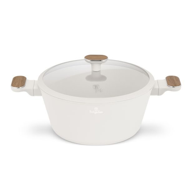 BERLINGERHAUS Kastrol s titanovým povrchem a poklicí 28 cm Sahara Nordic Collection BH-8321