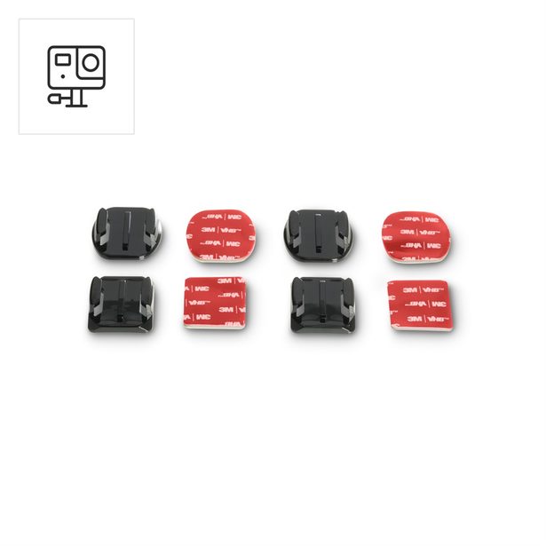 Hama set: 4 upevňovací destičky pro akční kamery, GoPro kompatibilní