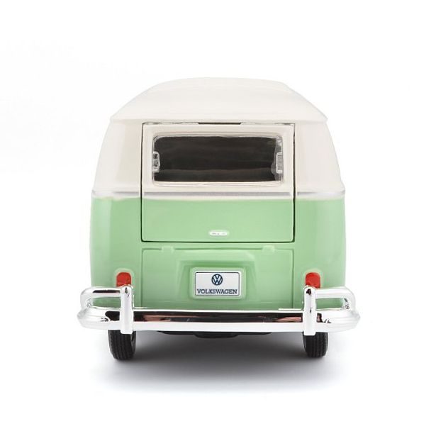 Maisto "Maisto - Volkswagen Van ""Samba"", zeleno/krémová, 1:25"