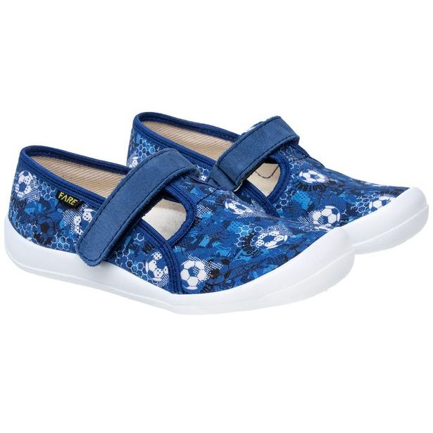 Chlapecké papuče na suchý zip Fare - Fotbal