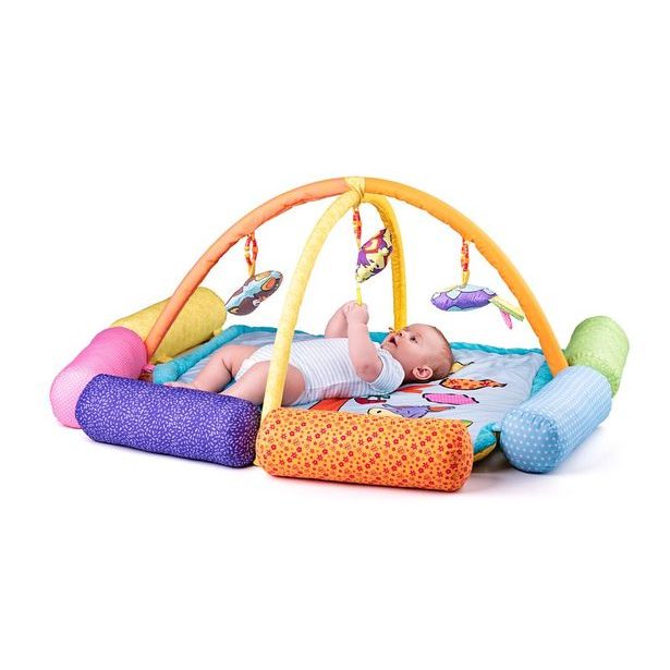 NINY - Baby hrací deka s hrazdou