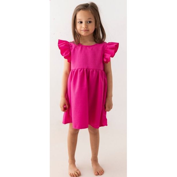 Dívčí slavnostní šaty fuchsiové
