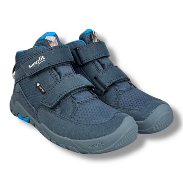 Superfit TRACE 1-006042-8000 – dětské barefoot boty s GORE-TEX membránou, modré