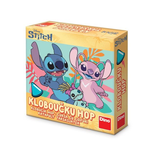 KLOBOUČKU HOP – STITCH A ANGEL Dětská hra
