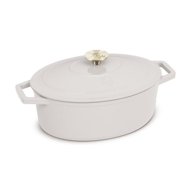 BERLINGERHAUS Pekáč litinový s poklicí 32 cm Sahara Collection BH-8967