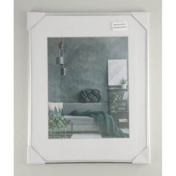 Hama rámeček hliníkový DETROIT, stříbrná, 40x50 cm, plastové sklo