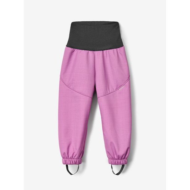 Unuo, Batolecí softshellové kalhoty s beránkem Light, Fialová