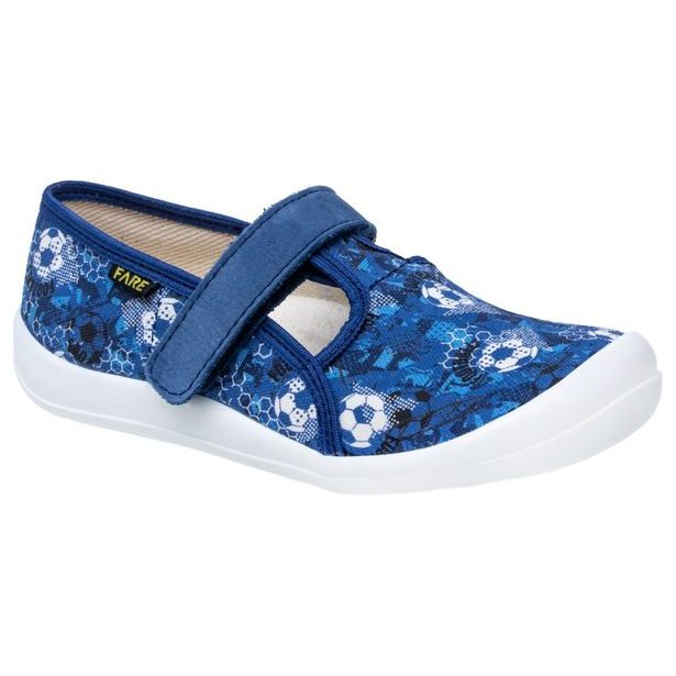 Chlapecké papuče na suchý zip Fare - Fotbal