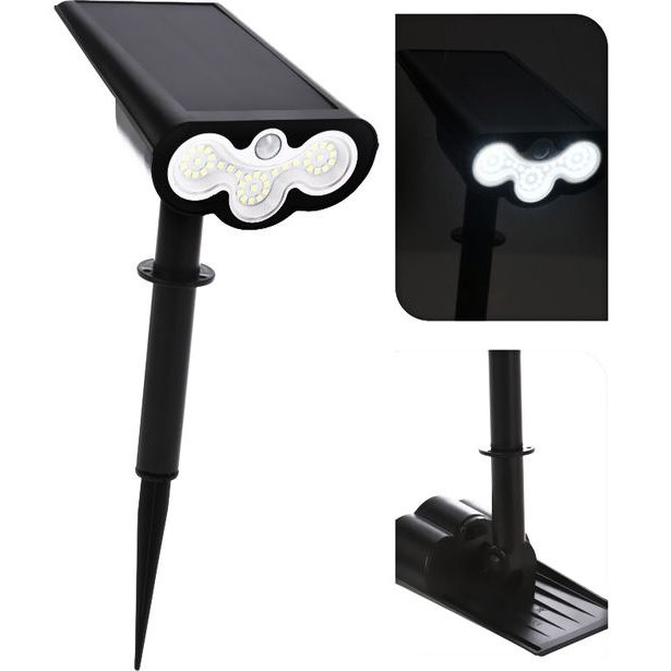 PROGARDEN Solární světelný detektor pohybu KO-CZ6500800