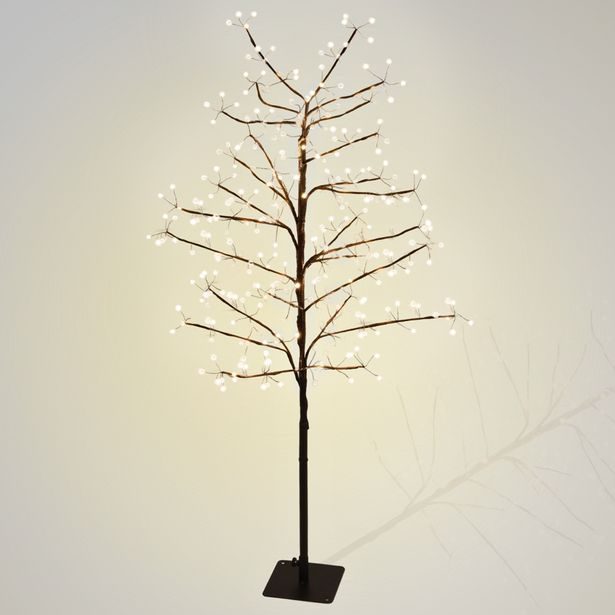 HOMESTYLING Dekorativní světelný stromek 240 LED 120 cm KO-AX5306320