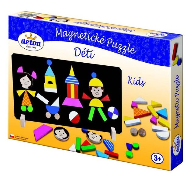 Děti magnetické puzzle