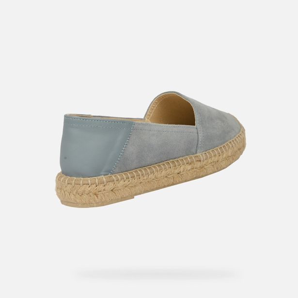 Šedé dámské slip on Geox Lampedusa