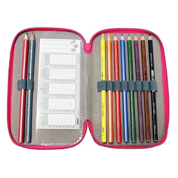 Školní penál 3-patra Butterfly