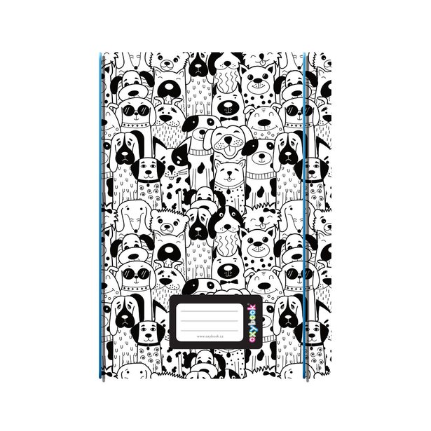 Sešit PP Oxybook A4 40 listů assort motivů