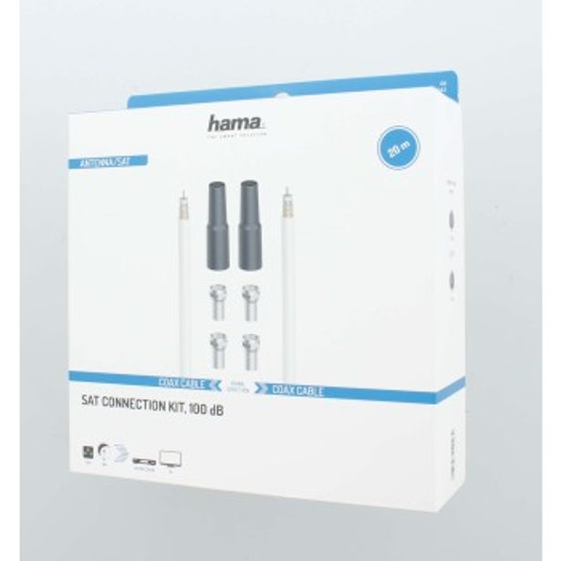 Hama SAT propojovací set, 100 dB, 20 m
