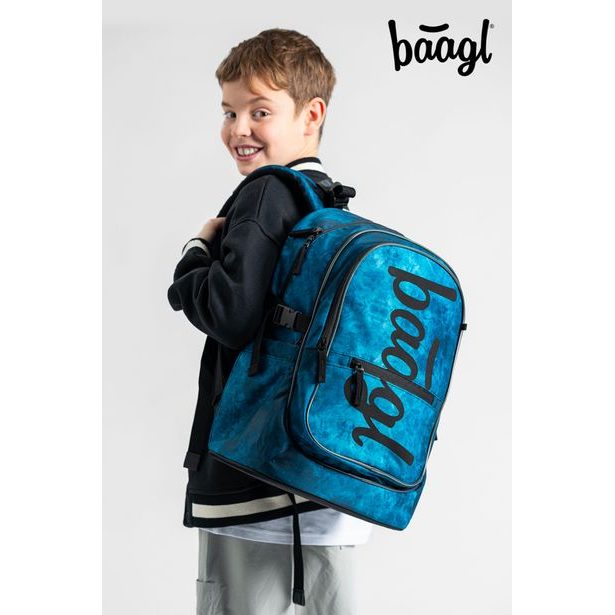 BAAGL Školní batoh Core Ocean