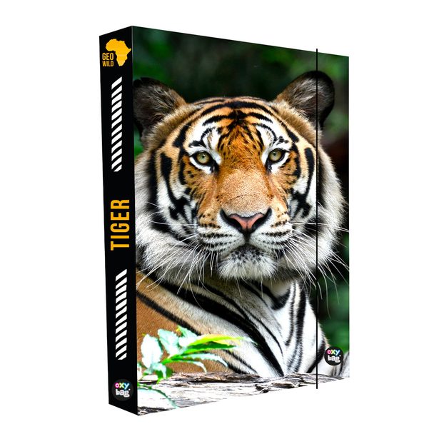 Box na sešity A4 Jumbo Tiger