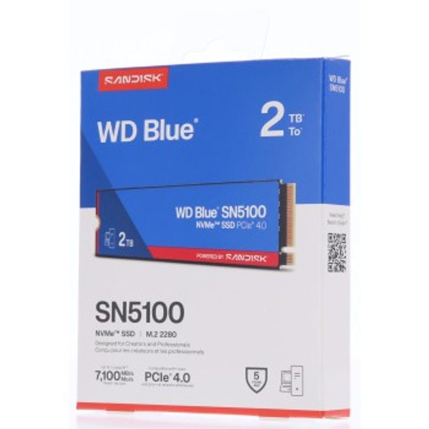 WD Blue SN5100 NVMe SSD, 2 TB