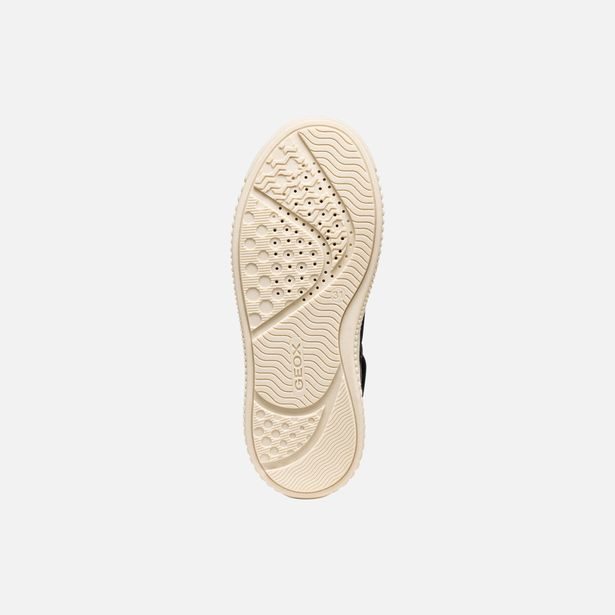 Černé dívčí tenisky Geox Laquinny