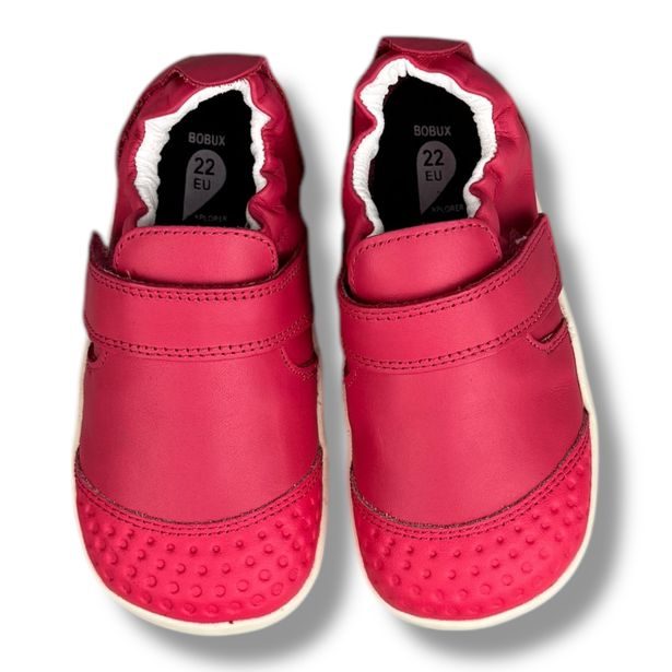 Barefoot dětské capáčky Bobux - Go Radiant Raspberry