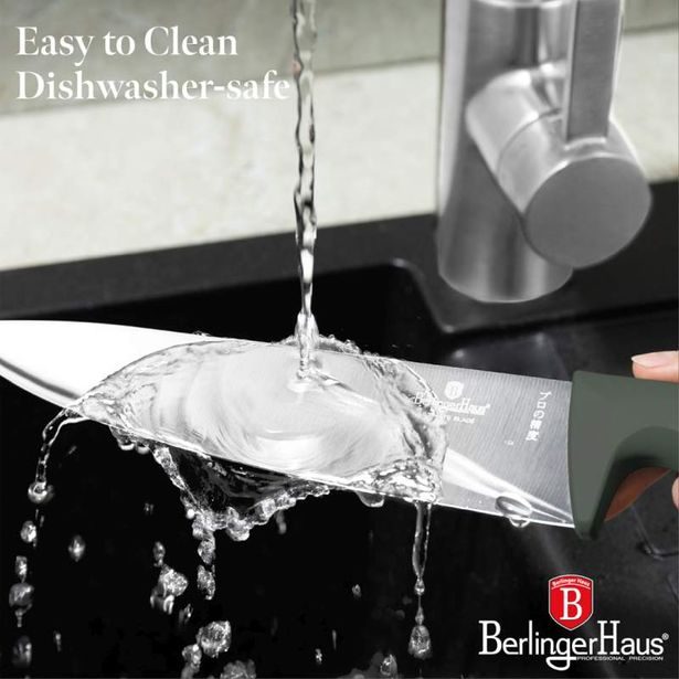 BERLINGERHAUS Sada nožů nerez 6 ks Matte Green Collection BH-3138