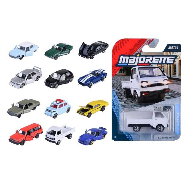 Vintage Autíčko kovové, 12 druhů